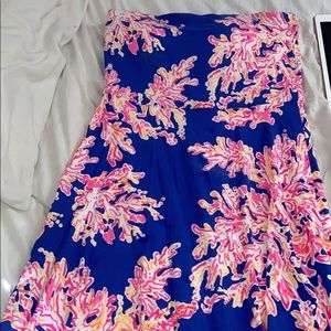 Strapless lily pulitzer dress